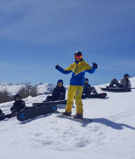 learning the slopes on a ski holidays in Lungau region
